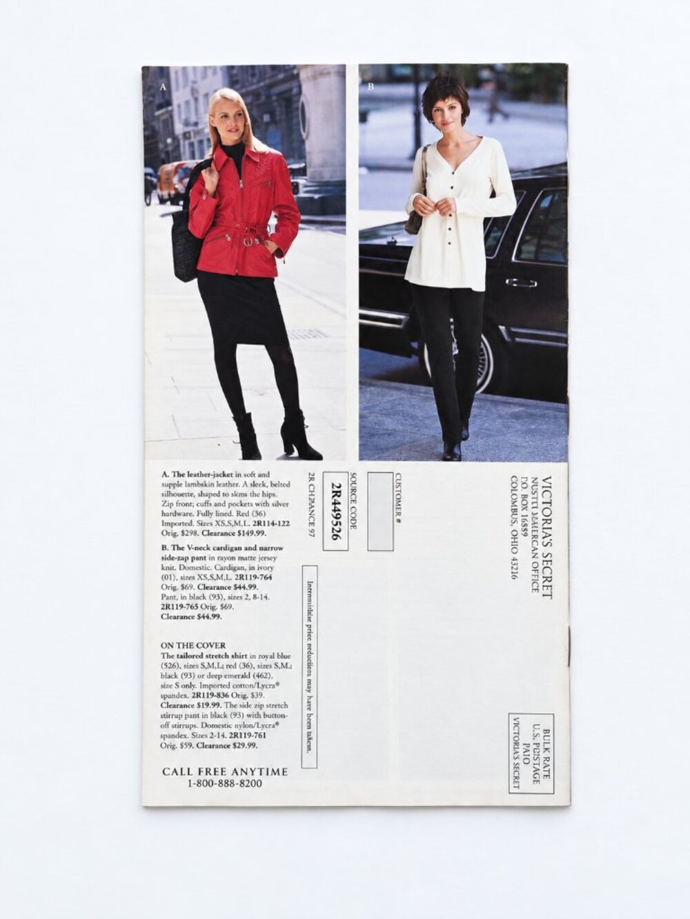Victoria's Secret London 2R Clearance 1997 Catalog - Vintage Catalogue - Picture 3 of 3